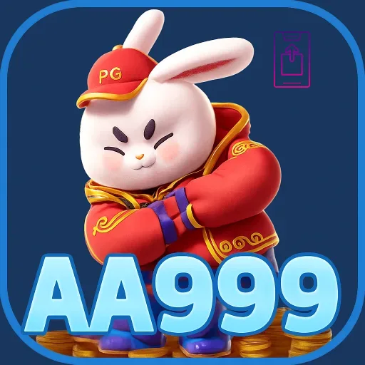 Imagem promovendo o app oficial da aa999 para mobile