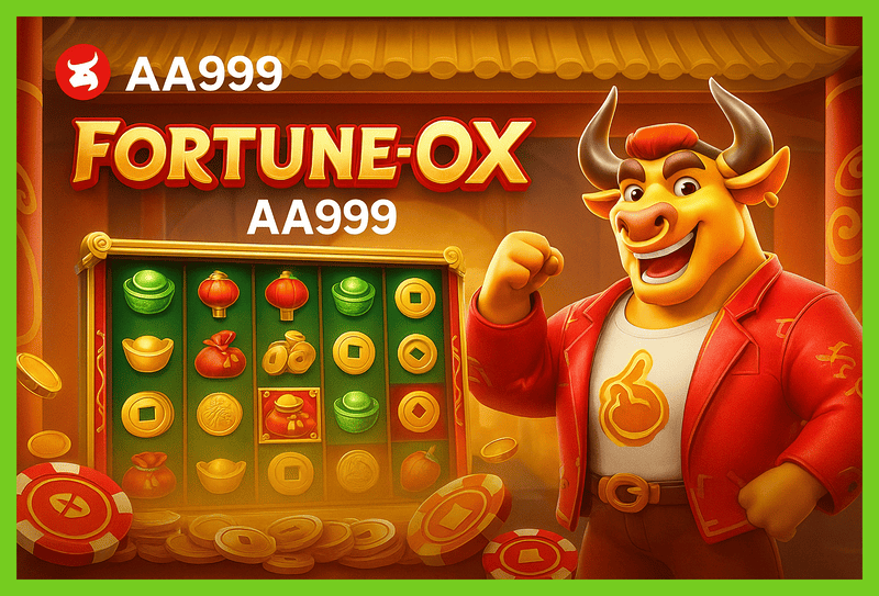 Fortune Ox no AA999 - Aposte Agora e Reivindique Seus Ganhos