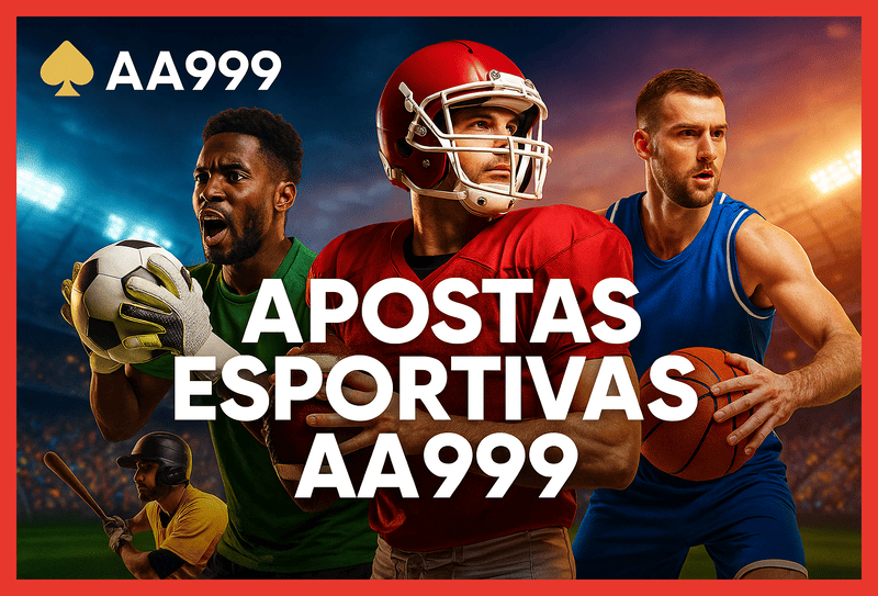 Apostas esportivas no cassino online AA999